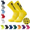 Calcetines para correr para deportes al aire libre, calcetines elásticos, calcetines atléticos de fútbol, ​​calcetines antideslizantes con empuñaduras