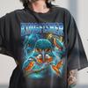 Vintage Kingfisher Bird Shirt, 90s Bootleg Rap Tee, River Wildlife Graphic, Bird Lover Gift