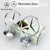 2025 Hot For Benz Mercedes Benz Emblem Star Bonnet Car Hood Front Chrome Logo for Mercedes E S Class W204 W211 W205 W212 W203 W2