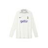 Dri-FIT ADV Strike Elite Buchstabenprint Lässiges Sport-Rundhals-Langarm-Fußballshirt Herren-Tops Weiß DN2791-133