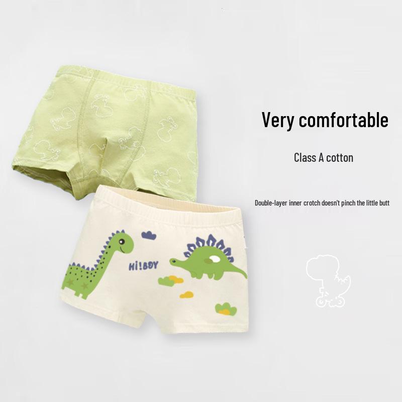 Kids' Cotton Boys' Boxer Briefs - Sizes for Small Kids To Teenagers