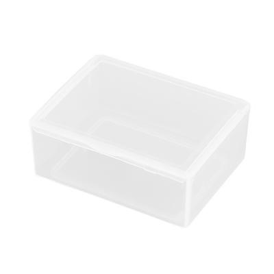 Transparent Storage Box Square Small Items Case Packing Boxes Jewelry Beads Container Sundries Organizer Fishing Tools