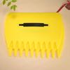 1 Pair Large Handheld Gardening Rake Labor-saving Wear-resistant Gardening Leaf Rake Plastic Durable Outdoor Leaf Clips Home