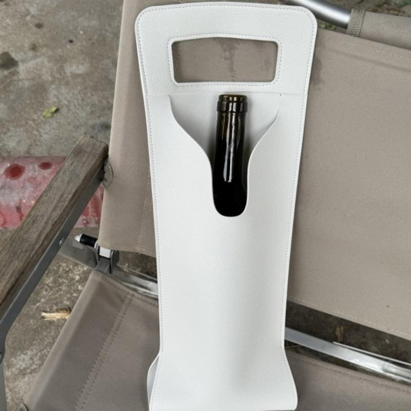 Leather Wine Bag Wine Gift Bag Bottle Carriers Perfect for Wine Tasting Parties