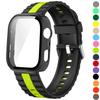 Silikonarmband+PC-Hülle für Huawei Watch Fit 4/Fit 4 Pro Intelligentes Armbandteile für Huawei Watch Fit 3 Uhr Schutzhülle