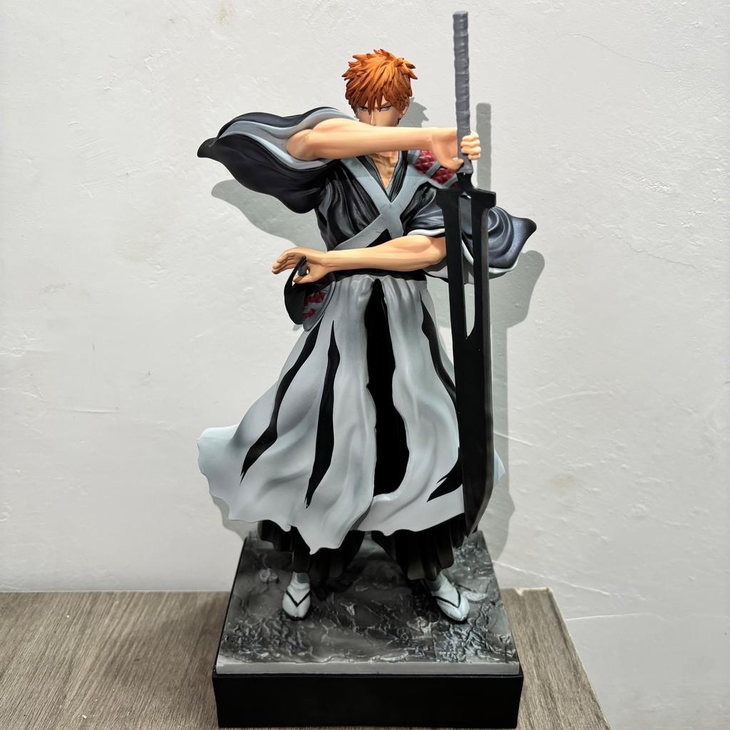 35cm Anime Kurosaki Ichigo Figur Bleach Actionfiguren PVC Modell Puppe Sammlung Statue Schreibtischdekoration Spielzeug Kindergeburtstagsgeschenke
