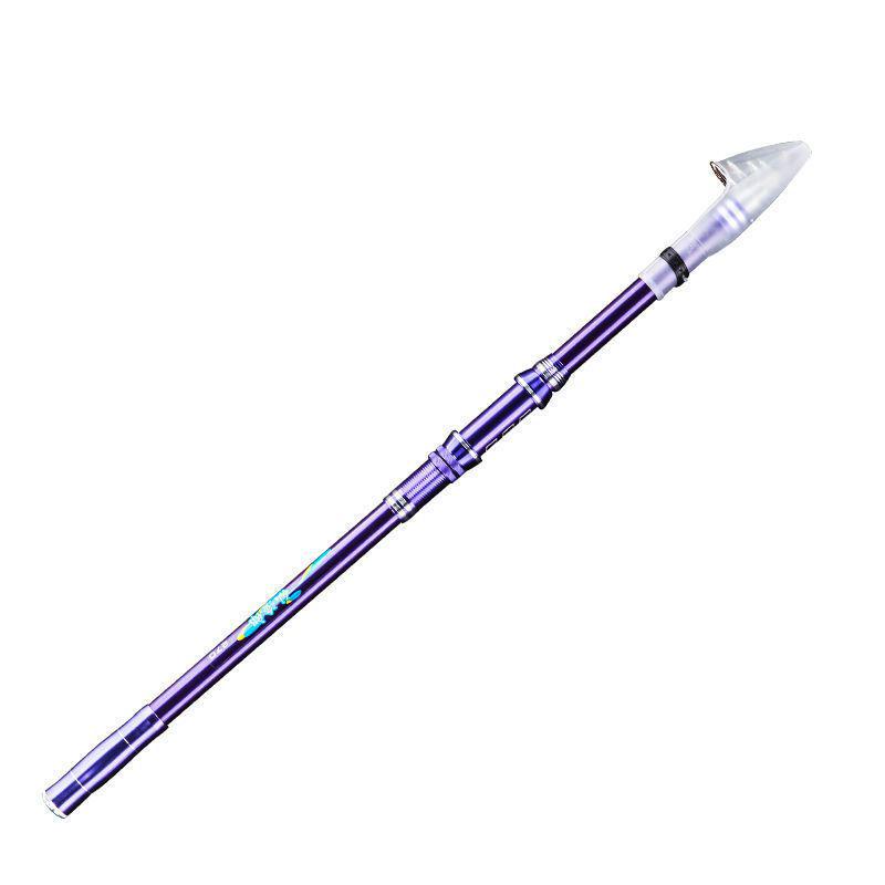 5-Layer Long Cast Fishing Rod with Metal Reel Seat and Ground Insert