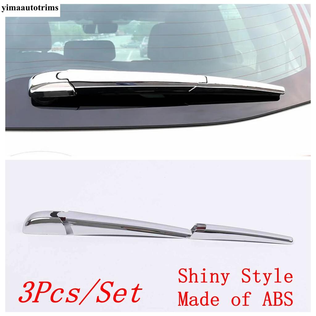 Rear Windshield Window Windscreen Rain Wiper Cover Trim ABS Chrome Accessories For Toyota Land Cruiser 250 Prado LC250 2024 2025