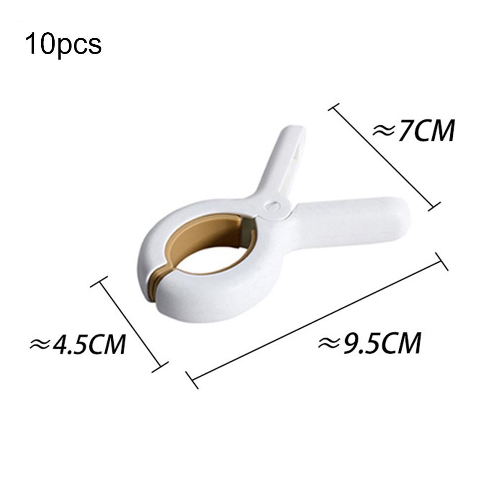 10pcs Windproof Non Slip Clothespins Multipurpose Clips for Clothes