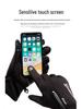 Autumn/Winter Warm Windproof Water-Repellent Non-Slip Touchscreen Two-Finger Fishing Cycling Gloves