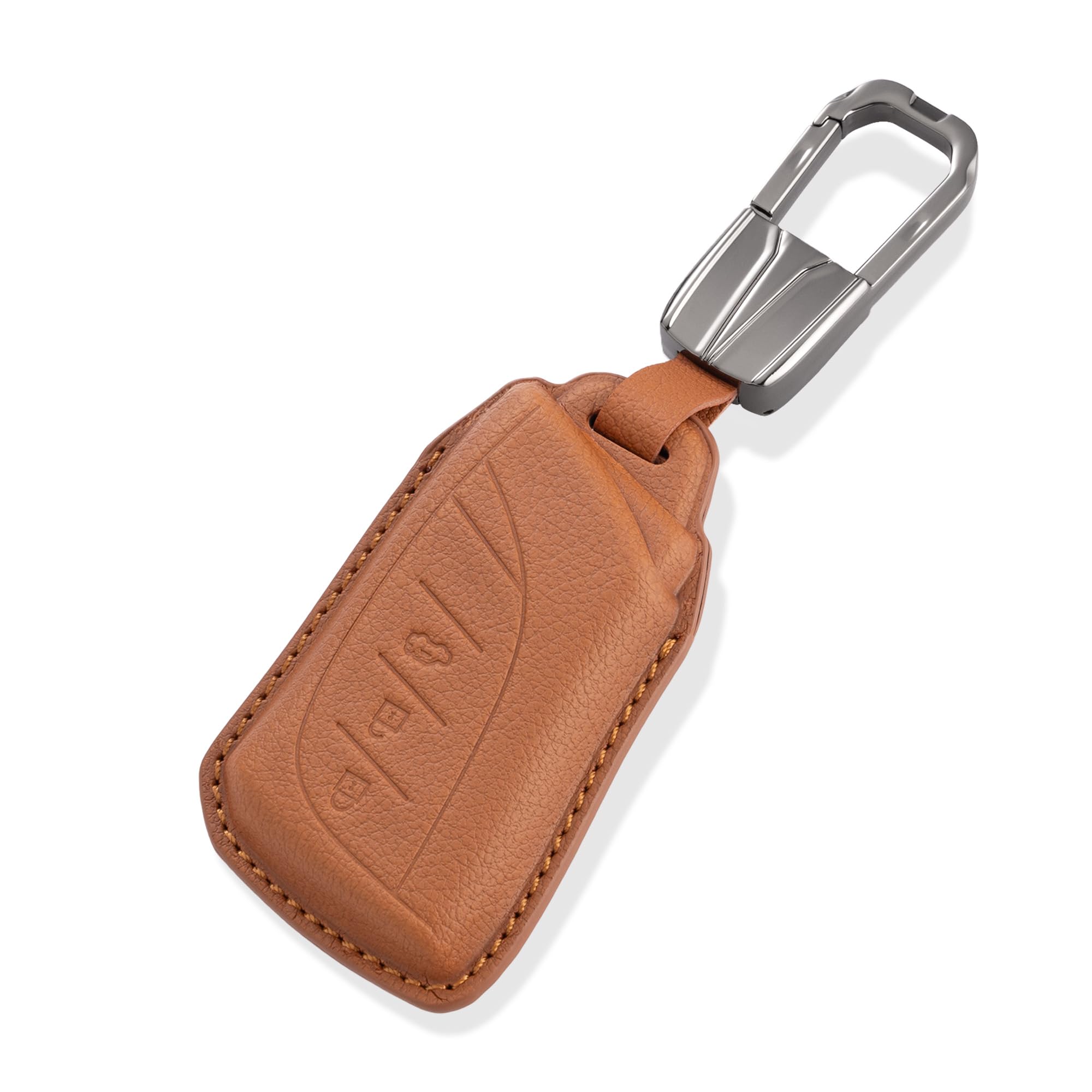 

PIMOHI Совместимый чехол для ключа Lexus, Натуральная кожа, NX/RX/UX/LBX, Эксклюзивный дизайн, Чехол для смарт-ключа, Ключ