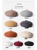 Women's Cashmere Knitted Beret - Autumn/Winter Korean Style, Flattering Fit, Japanese Wool Painter Hat.
