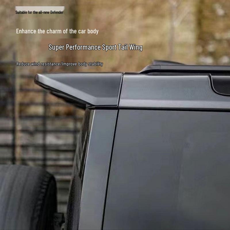 2020+ Defender 90/110/Tailgate Roof Spoiler Wind Deflector - No-Drill Painted Mod