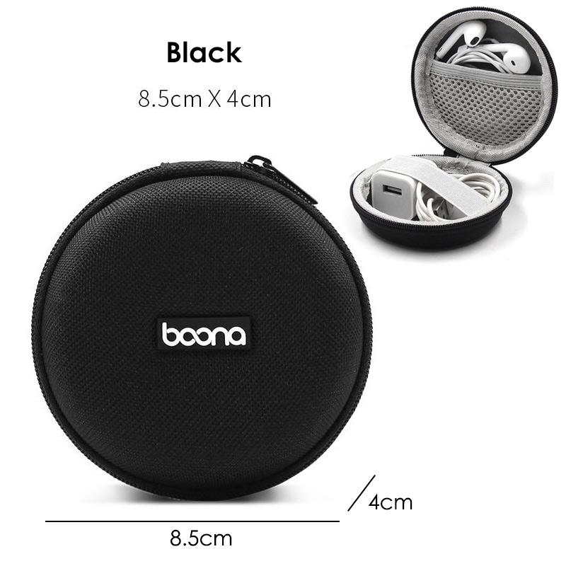 Portable Earphone Storage Bag Data Cable Organizer Bag Multifunctional Digital Gadgets Case Charger U Disk Protective Cover
