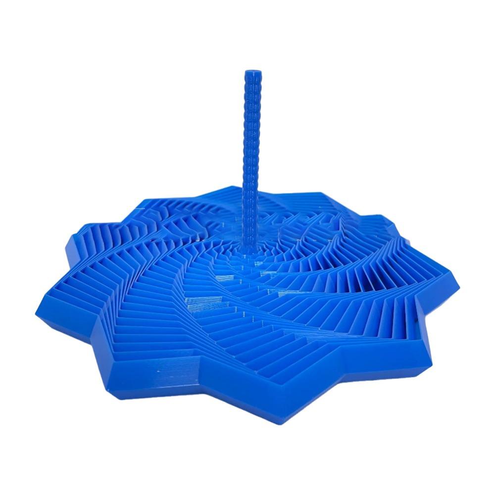 with Handles Fractal Fidget Hexagon PLA Desktop Decompression Toys Fidget Toy  for Office&School