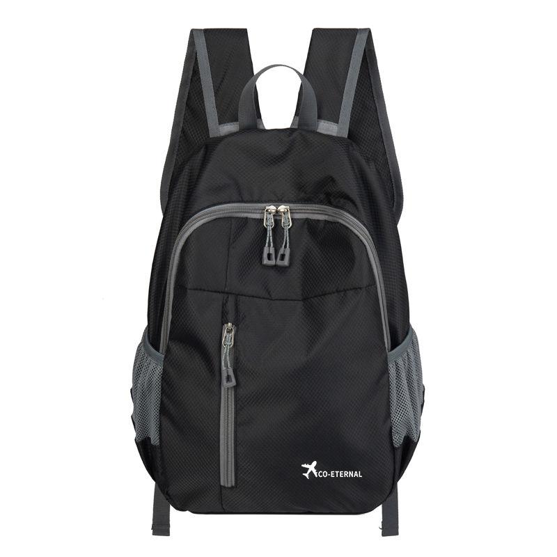 

Рюкзак для путешествий на открытом воздухе большой вместимости, складной, легкий, простой деловой, водонепроницаемый, студенческий, для занятий макияжем, школьная сумка Small