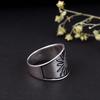 Handmade Silver Arthritis Ring – Adjustable Splint Thumb Ring, Pain Relief Therapy Band, Joint Support Jewelry Gift for Women