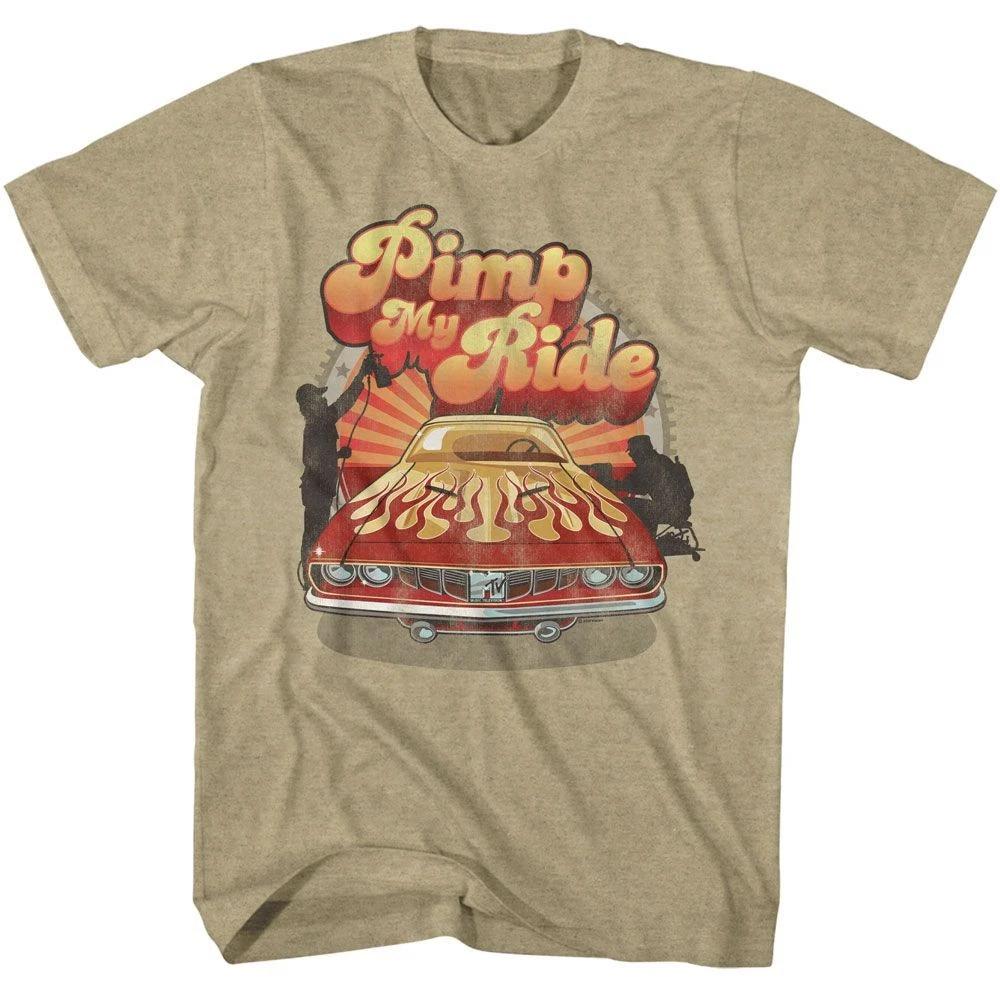 MTV - Pimp My Ride Car - American Classics - Heather Beige  Short Sleeve T- 110