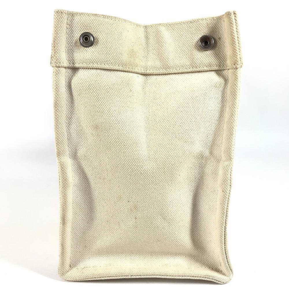 HERMES Bora Bora PM Hand Bag Tote Bag Canvas yellow