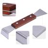 Stainless Steel Beekeeping Cleaning Knife Half Bending Scraper Bee Frame Lifter Scraper Beekeeping Beehive Scraping Tools