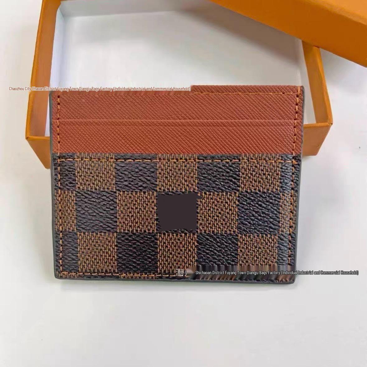 

Трендовый европейский и американский высококлассный унисекс картхолдер - Ультратонкий, портативный, многослотовый дизайн