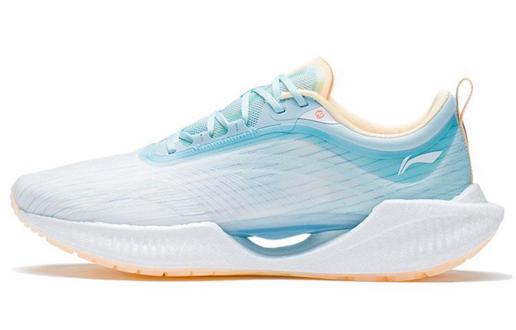Li Ning Super Light 19 Амортизирующие Скользкие Устойчивые к истиранию Низкие Беговые Кроссовки Женские Легкие Ледяной Синий ARBS002-17 35.5