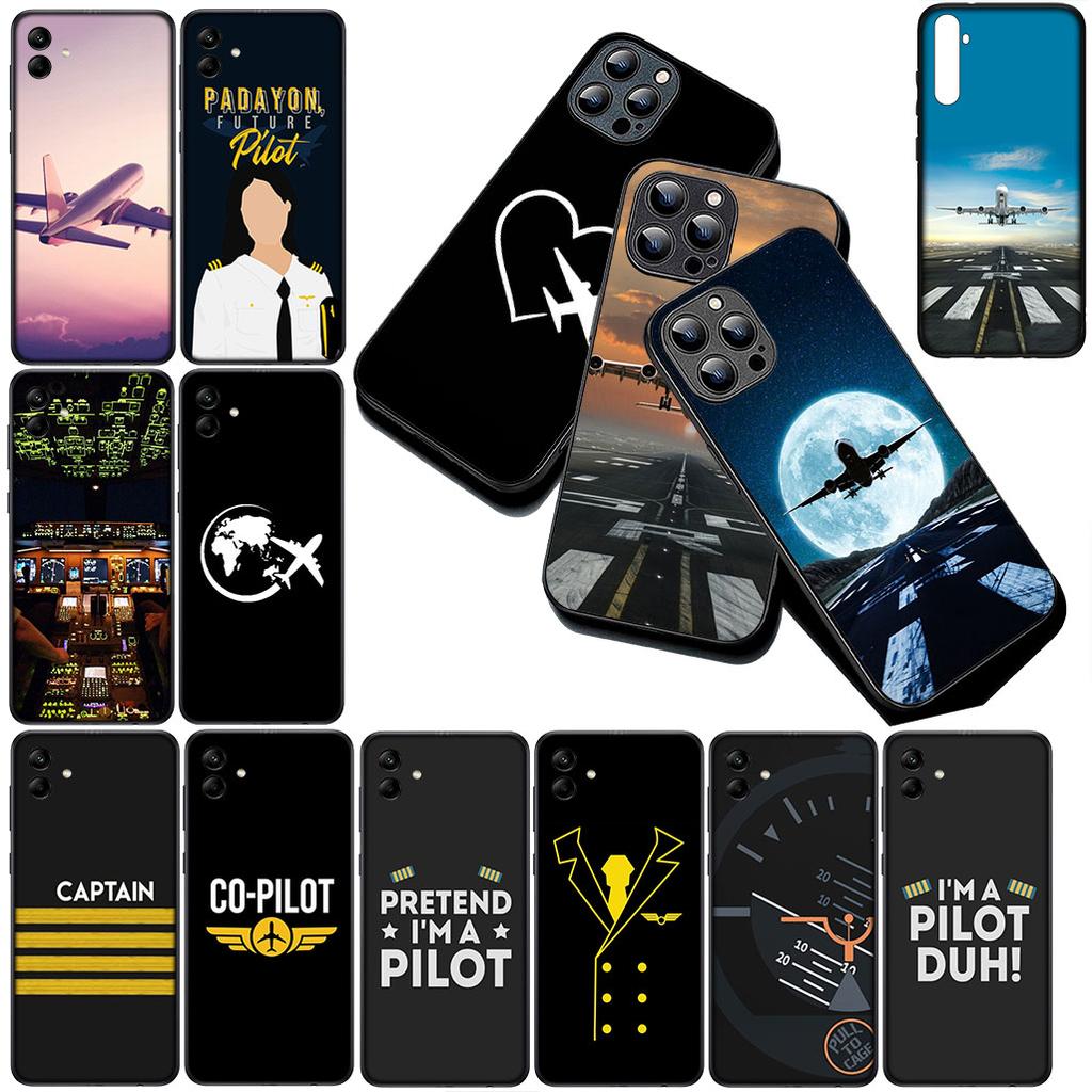Cover for Xiaomi Redmi 15 15C A3 A4 A5 9A 9C NFC Note 9 8 9T 8T Pro Casing Phone Case Aircraft Travel Airplane Pilot Epaulette