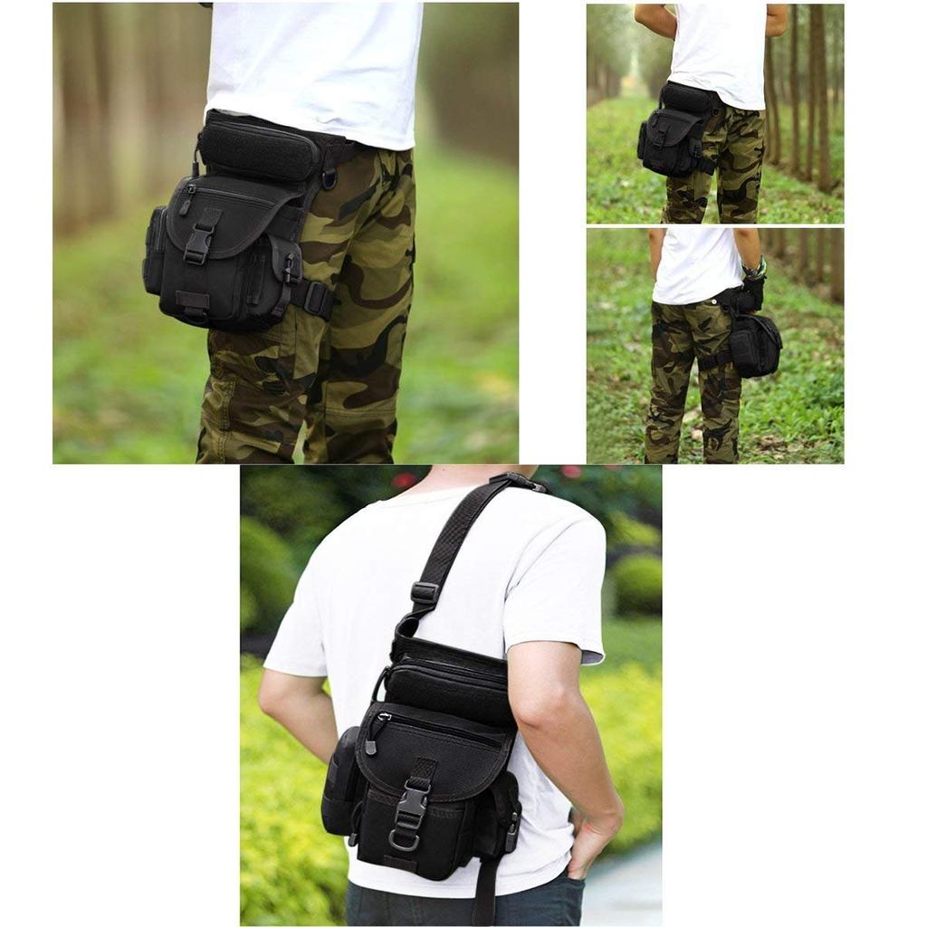 Forbestly Tactical Leg Work Multifunctional Leg Climbing Bicycle Holster Thigh Bag Bag, Military, Sports, Outdoor, Waterproof, Pouch, Pouch, Pouch,