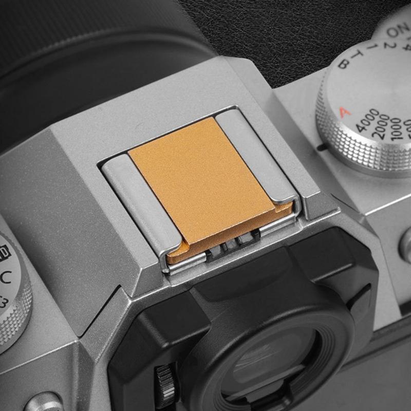 Protective Camera Hot Shoe Mount Cover Protector For Cameras, Precise Fit Aluminum Dust Guard