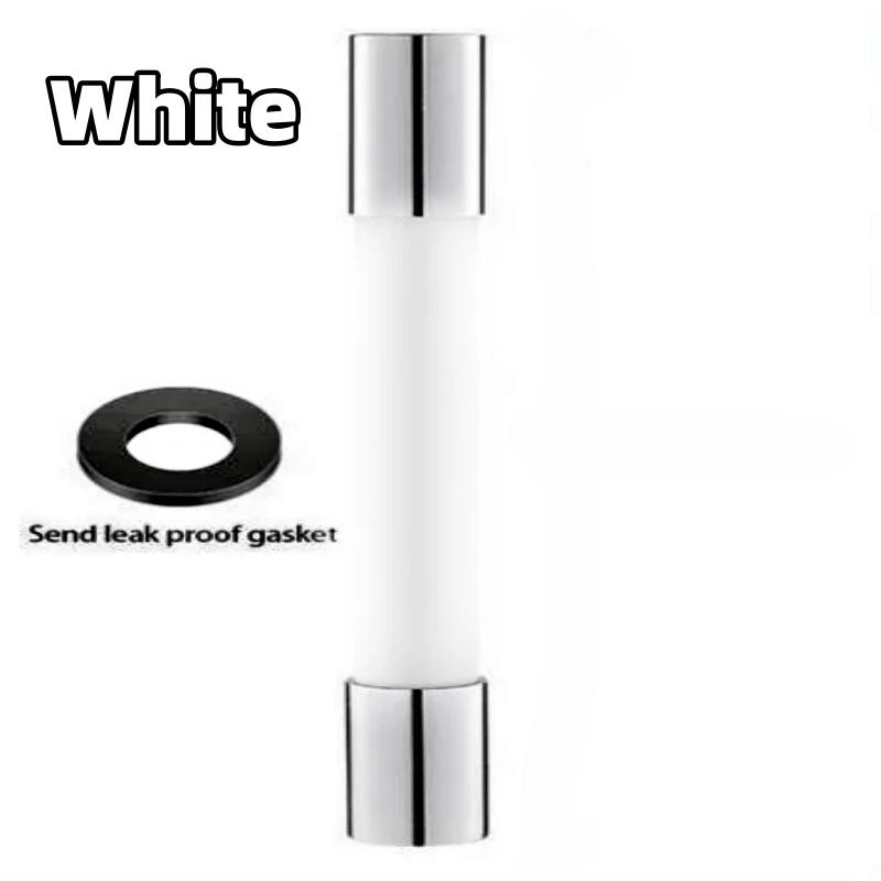 

20 см силиконовый удлинитель для крана, сгибаемый, для кухни, ванной, балкона, удлинительная трубка, универсальные аксессуары для дома с защитой от брызг белый