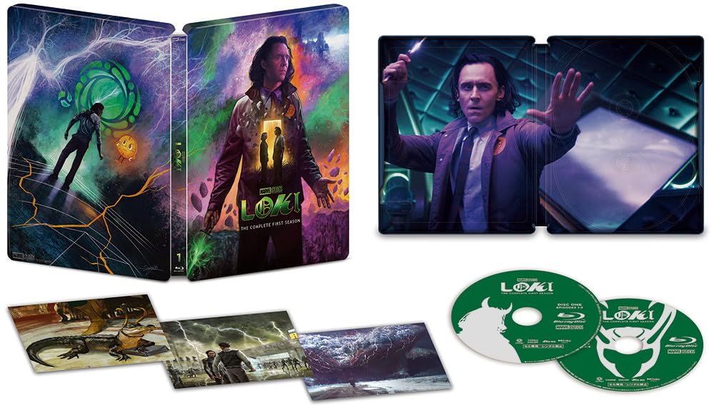 

Локи 1 сезон Издание Стилбук Коллекционное [Blu-ray]