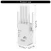 WiFi Extender with 6 Antennas WiFi Repeaters Amplifer 2.4GHz Networks Amplifier WiFi Booster WiFi Signal Booster