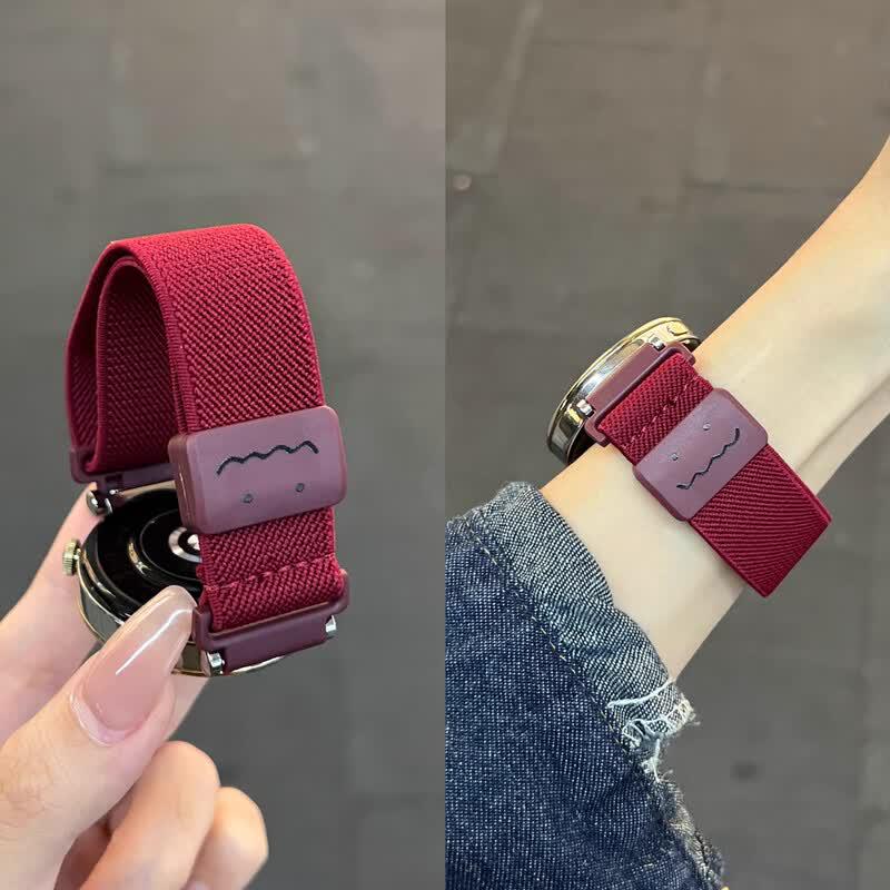 Magnetic Braided Nylon Watch Strap for Huawei Watch GT Series 41mm (120-180mm wrist)