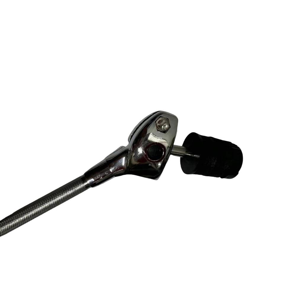 Universal Drum Set Hi-Hat and Cymbal Extension Stand with Clamp and Long Arm