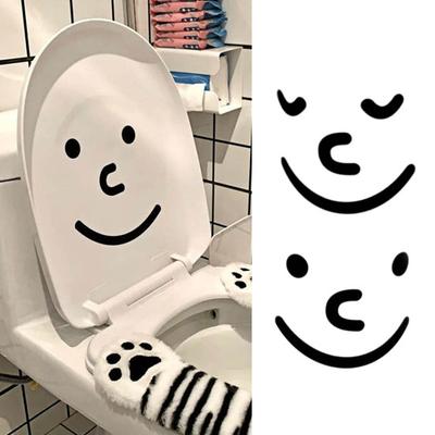 Unique Toilet Mural Removable PVC Decorative