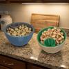 3D Printed Double Nut Bowl Round Berry Strainer Basket Practical Snack Serving Bowl  Easy To Clean