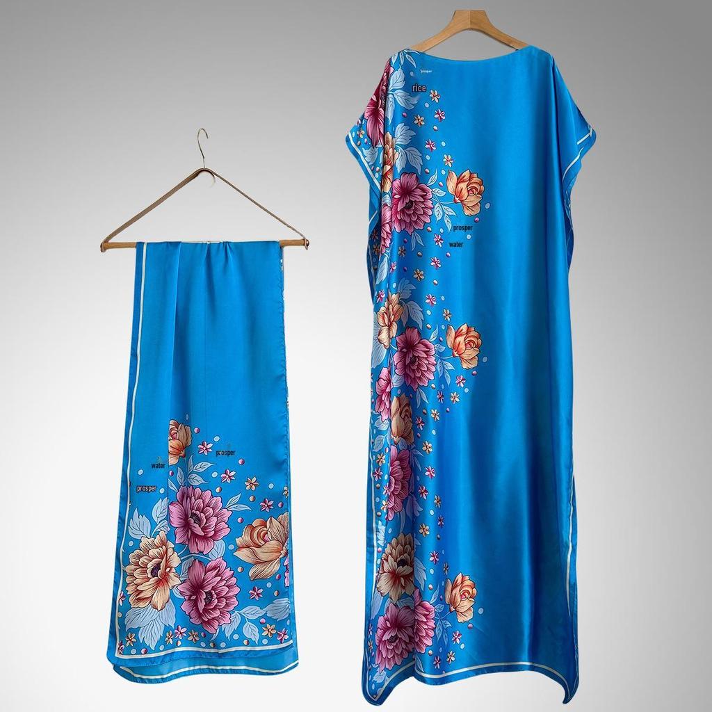 Middle Eastern Style Loose Long Dress Abaya for Women