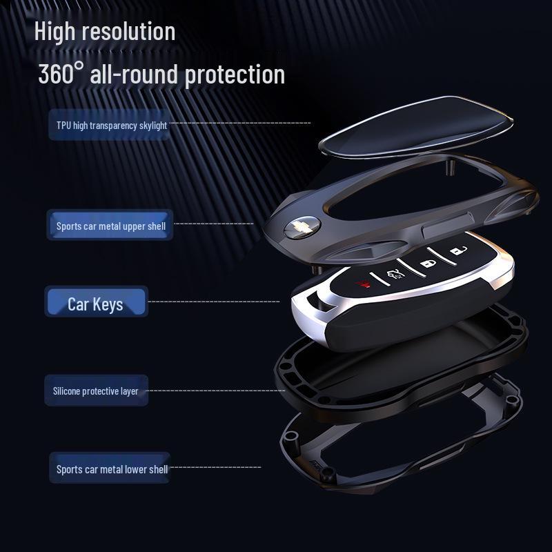 Chevrolet nyckelfodral: Malibu XL, Equinox RS, Trax, Cavalier, Cruze, Blazer