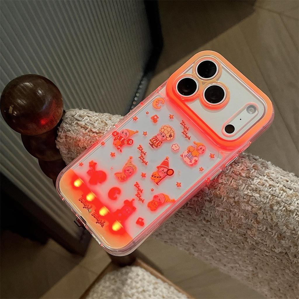 Star Flash Cartoon Phone Case for iPhone 15/16/17 Pro Max, Compatible with iPhone 11/12/13/14