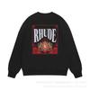 Unisex Streetwear Hoodie With Bold Letter Print Cotton Sweatshirt Loose Fit Winter Apparel