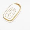 4/5 Buttons Tpu Auto Keyless For Honda Hr-V Cr-V Pilot Accord Civic Sport Si Ex Ex-L Car Key Case Cover Keychain Protector