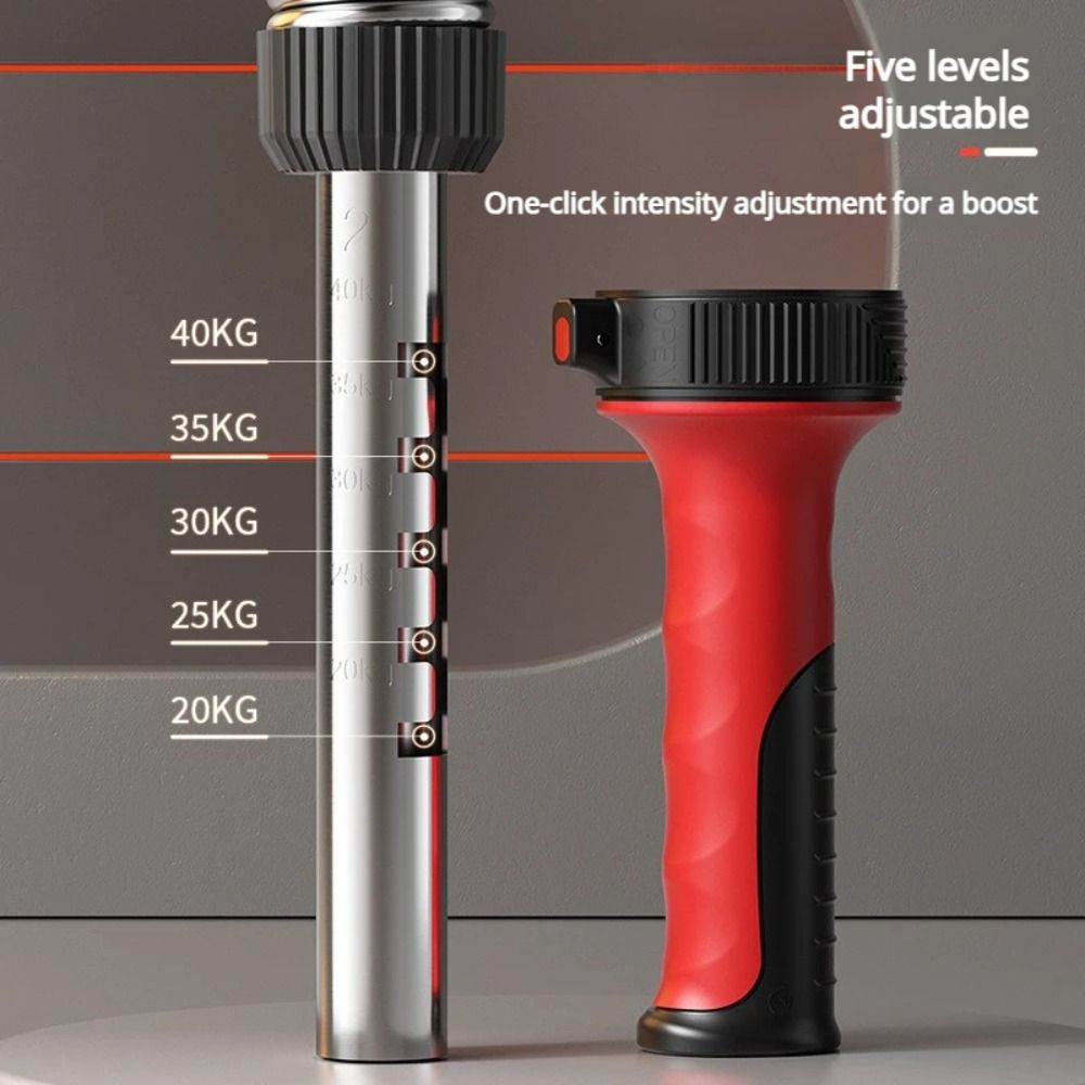 Adjustable Spring Strength Training Equipment Ergonomic Fitness Power Twister Bar Muscle Fitness