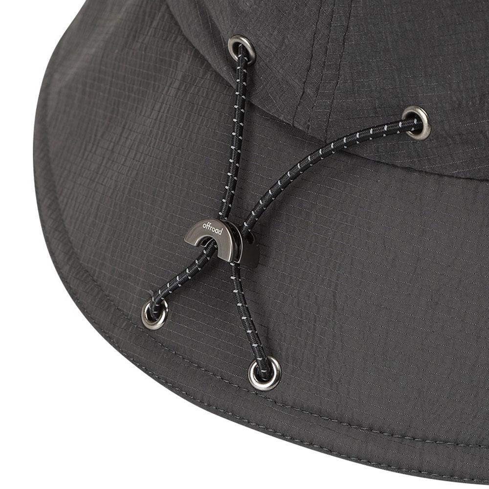 OFFROAD Uni Rib String Bucket Hat (Deep Charcoal)_5Lg7423