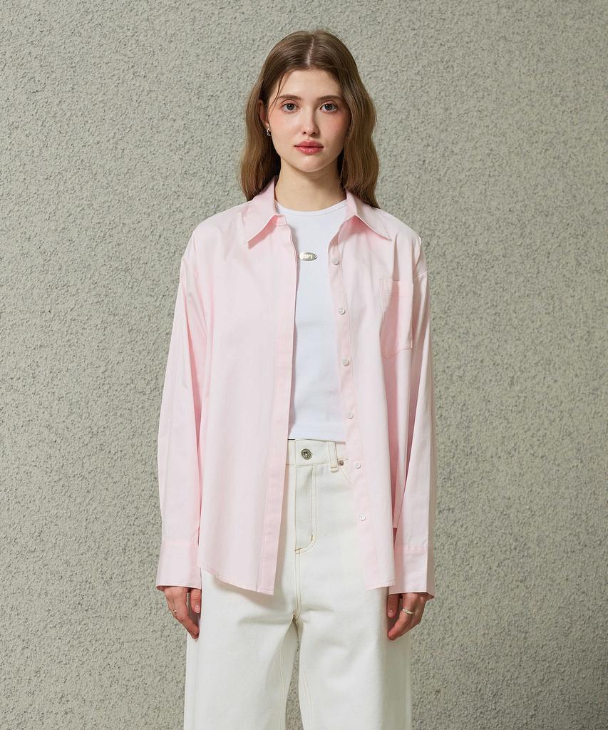 Alikim Bright Oversized Shirt / Pink