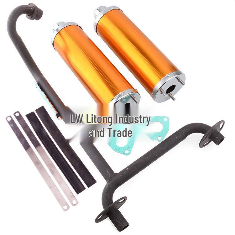 Little Bull ATV 110-125CC Hummer Exhaust Muffler for Beach Cars & Four-Wheelers