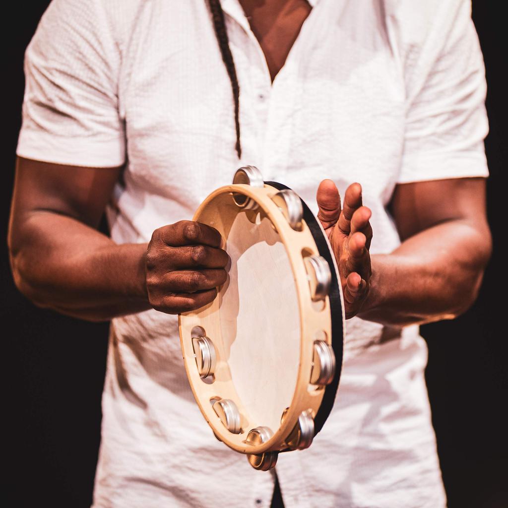 MEINL Percussion Shaker Pandeiro Synthetic Napa Head Key PAS10PW-NH (tuning Included) []