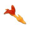 Fashion TPR Simulated Catapulted Dinosaur Finger Hand Stretchy Animal Launch Toys Gift