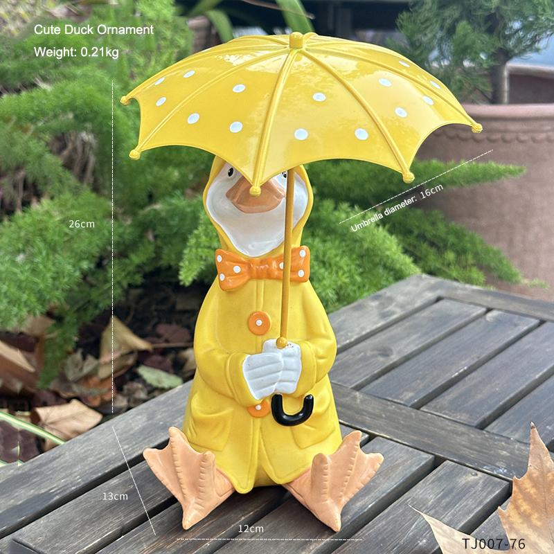 

Creative Cute Duck Ornament Cartoon Animal Decoration Home Living Room Bedroom Desktop Decoration Commemorative Gift