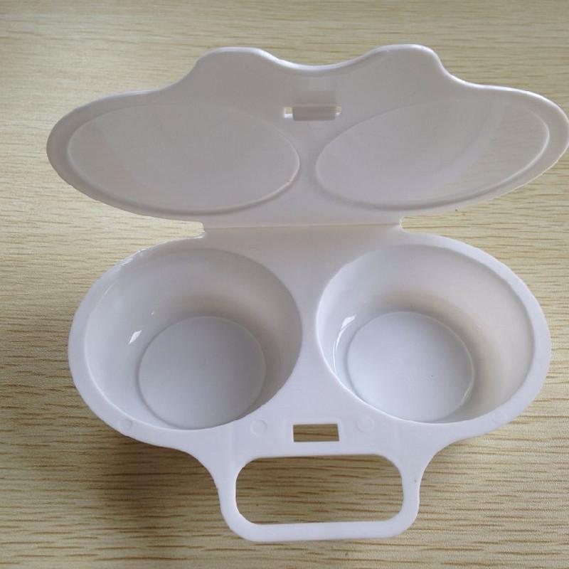 Plastic Egg Microwave Mold Steamer Frying Box Easy Egg Cooker Kitchen Cooking