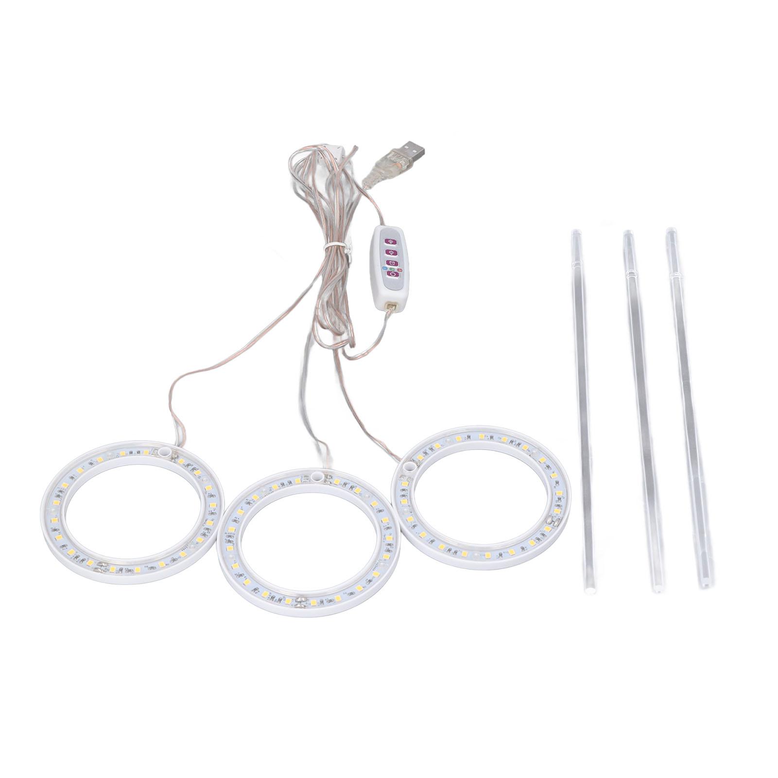 

LED Plant Grow Lights Full Spectrum USB Growing Light Timing 5 Level Dimming for Indoor Plant Growing Natural Light